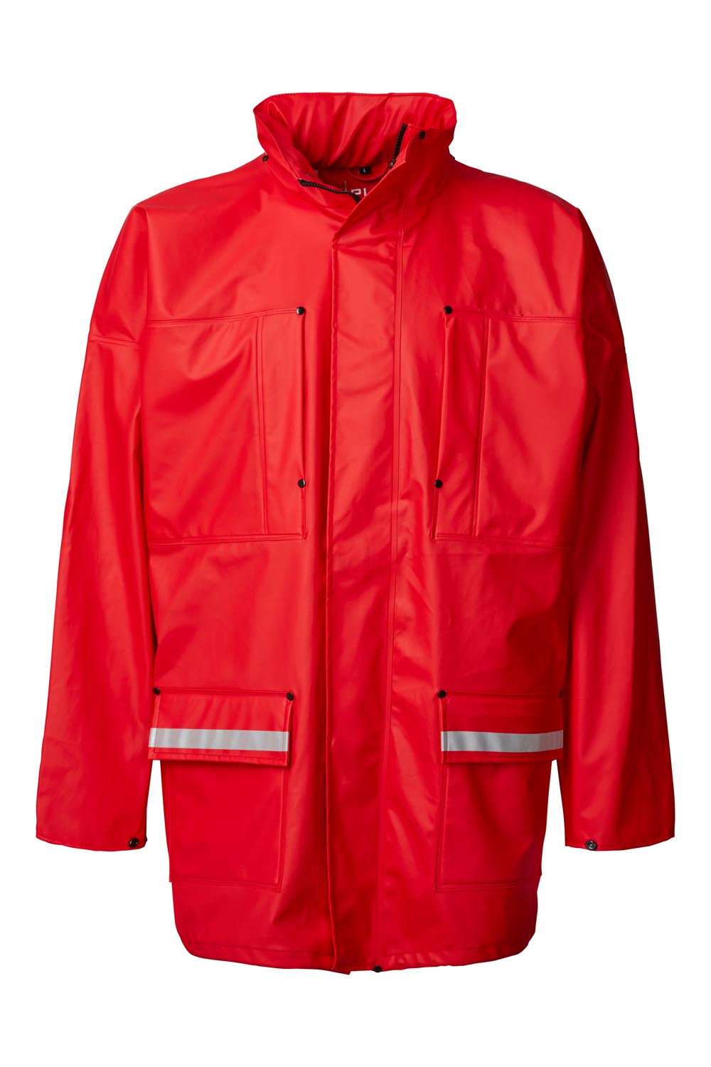 99190 xplor river raincoat unisex red 5000 front