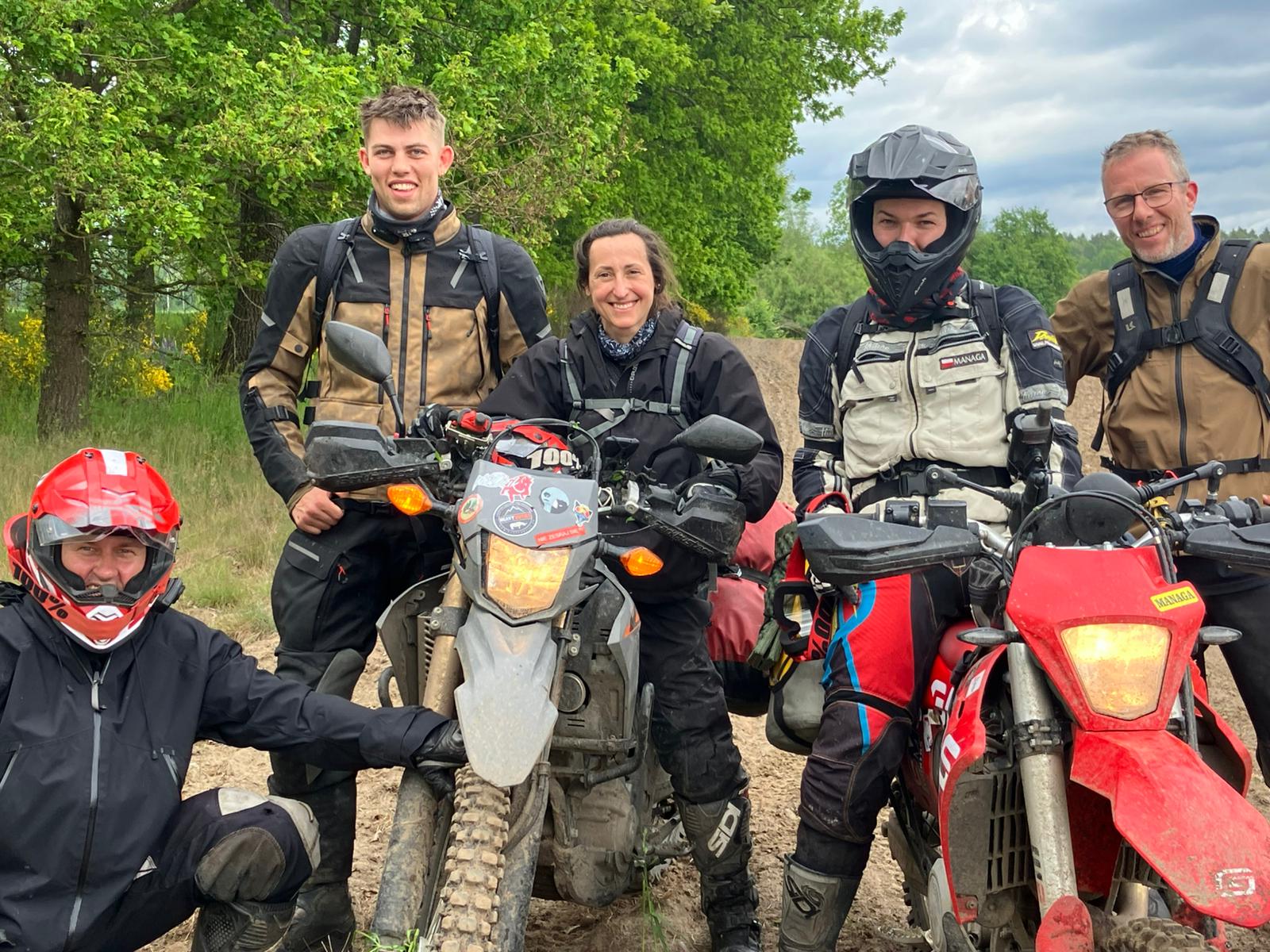 Motorcykel testevent